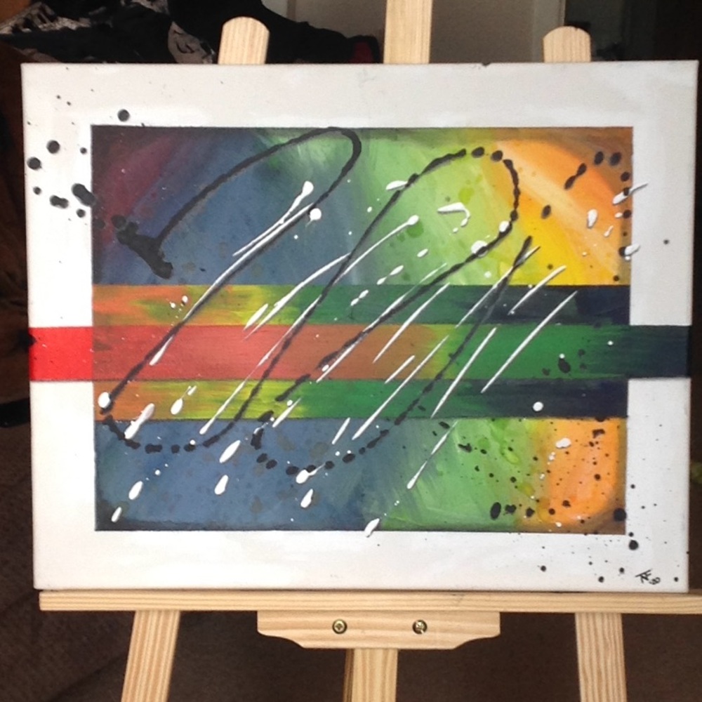 Canvas abstract wall art